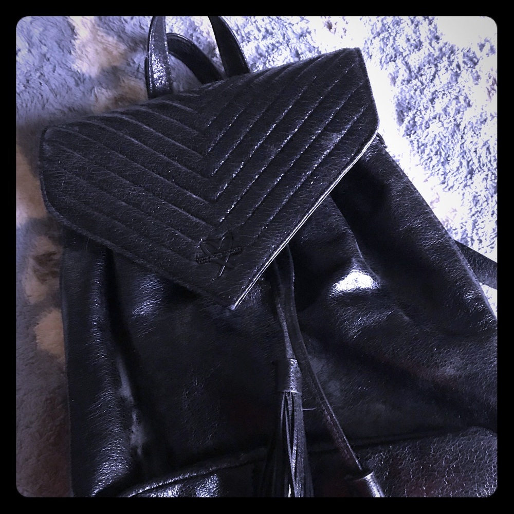 Victoria’s Secret small backpack/purse black purse